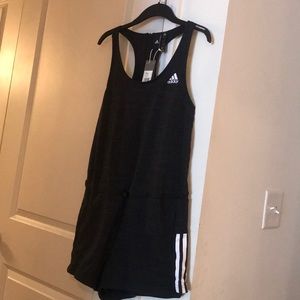 Adidas romper short set size Small